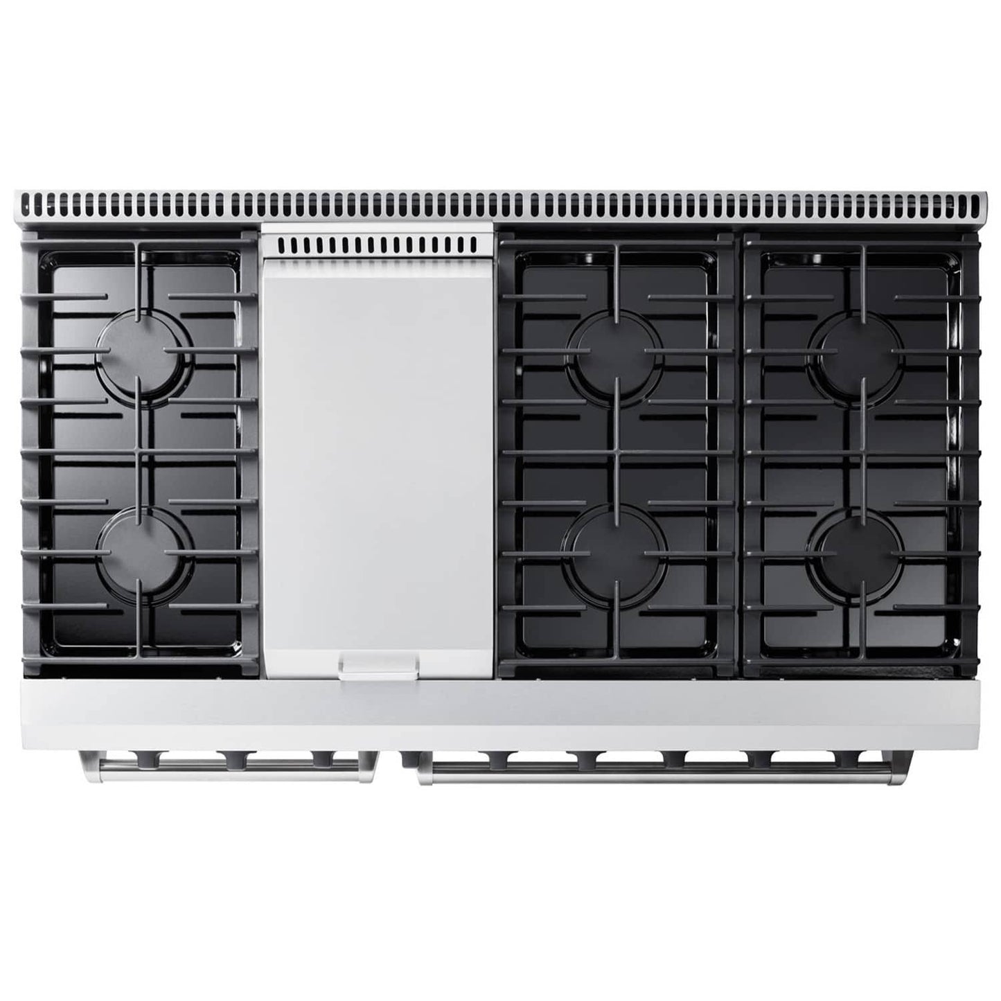 Thor Kitchen 48-Inch 6.8 cu. ft. Double Oven Gas Range in Stainless Steel