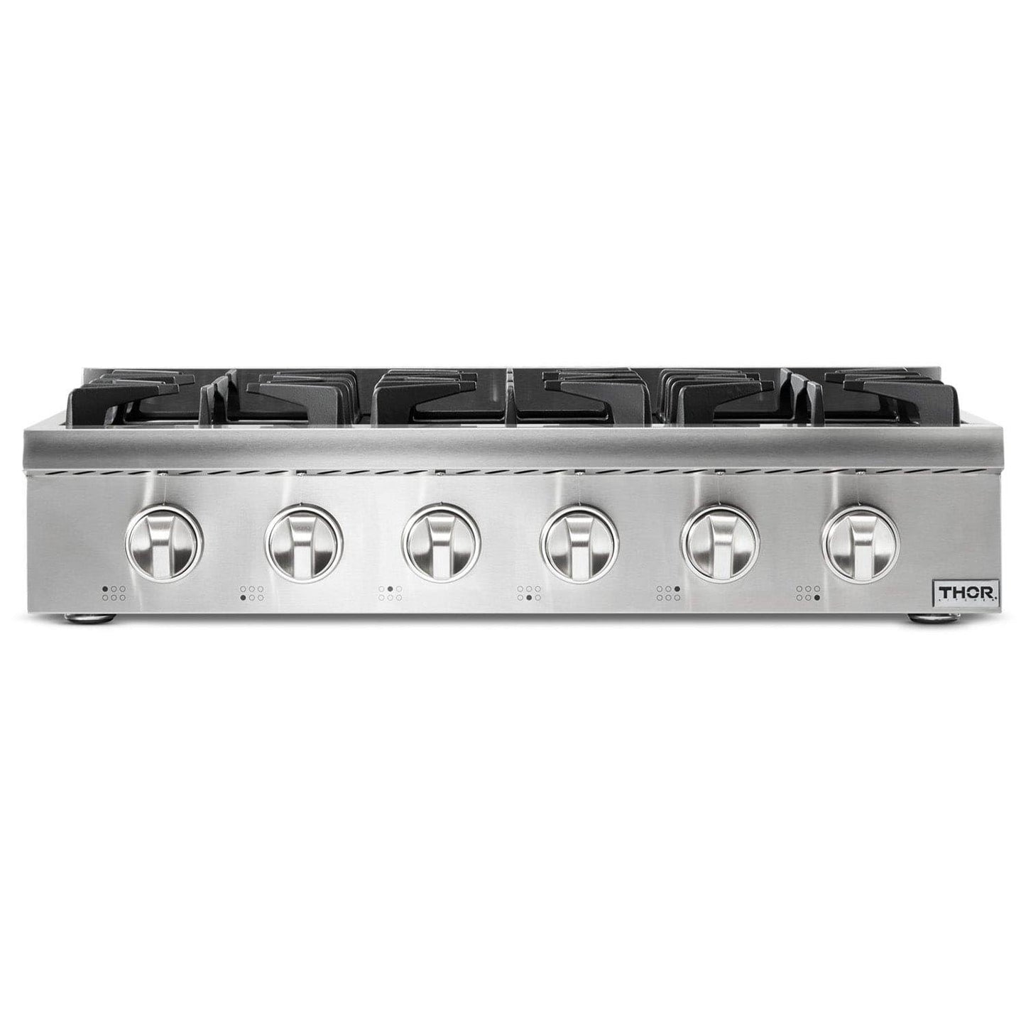 Thor Kitchen 36 in. Liquid Propane Gas Cooktop in Stainless Steel with 6 Burners