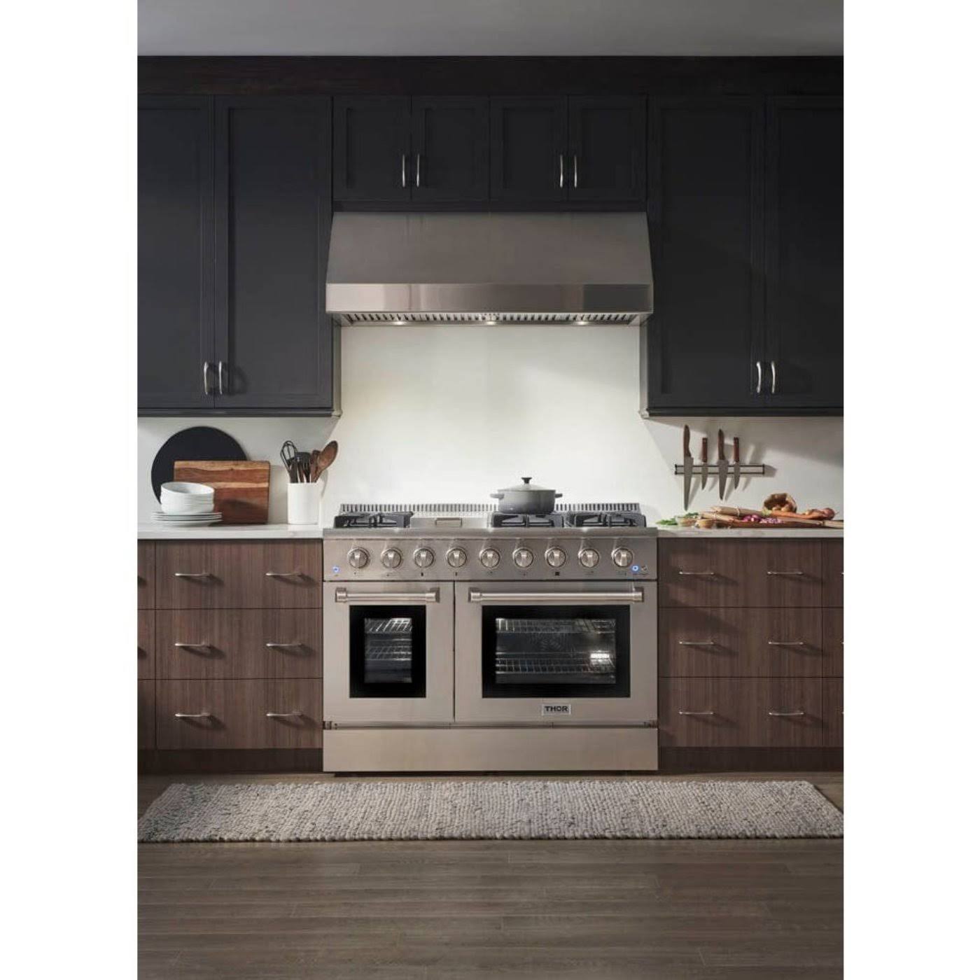 Thor Kitchen 48 in. 1,200 CFM Under Cabinet LED Range Hood in Stainless Steel