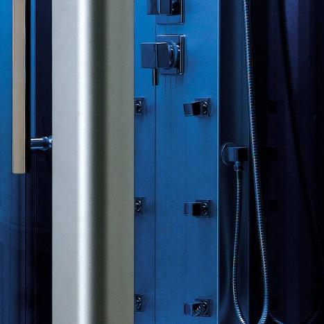 Mesa Steam Shower Blue Glass - 802L