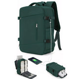 Laptop Backpack with USB Charging Port & Shoe Pouch