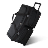 Rolling Duffel Bags with Wheels Retractable Handle Foldable Large Travel Bag