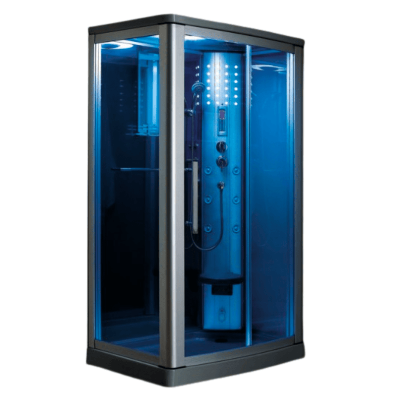 Mesa Steam Shower Blue Glass - 802L