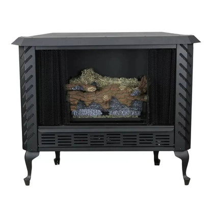 US Stove 1,200 sq. ft. Single-burner Vent Stove