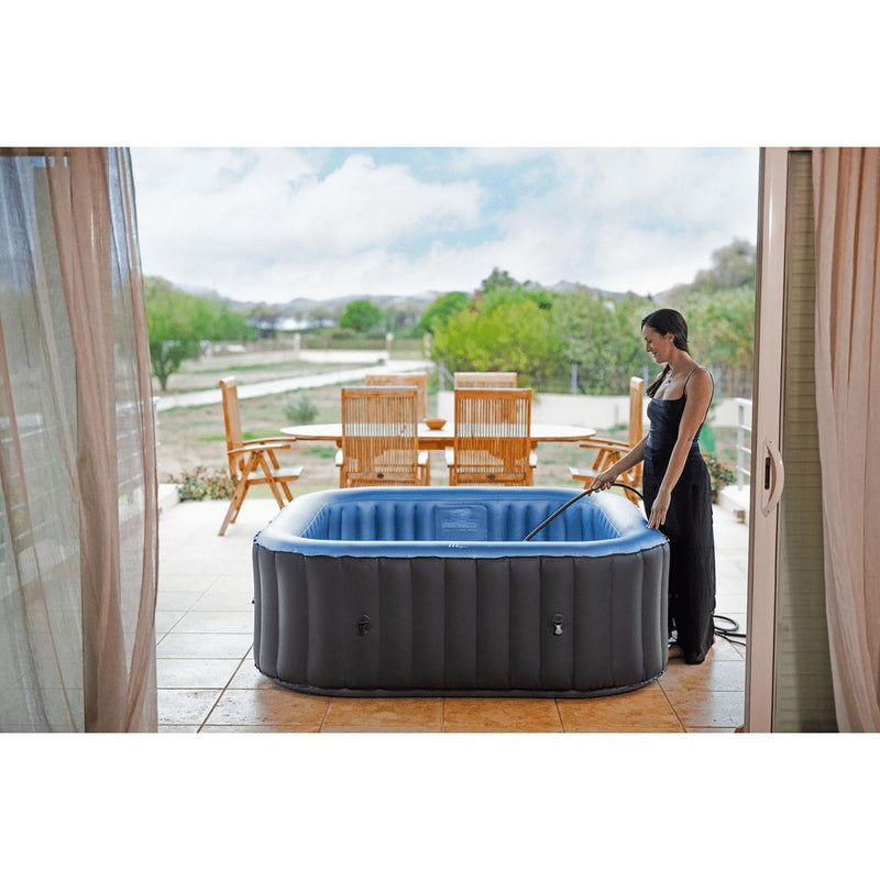 MSPA COMFORT Tekapo 6 Person Square Inflatable Tot Tub Spa